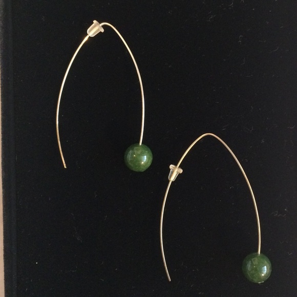 Jade Earrings - Picture 1 of 1